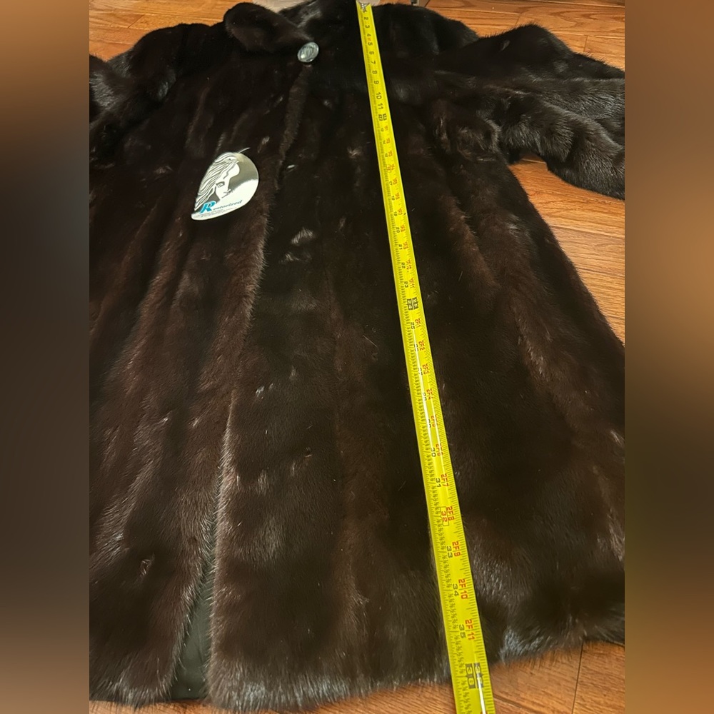 ADOLFO Mink Fur Coat Womens size 12 NEW - Picture 15 of 16